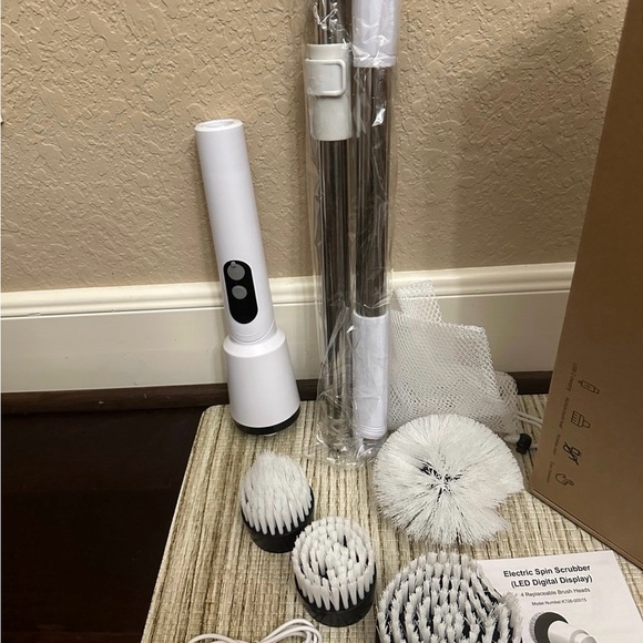 Electric Spin Brush Scrubber Set Rechargeable - Picture 5 of 5